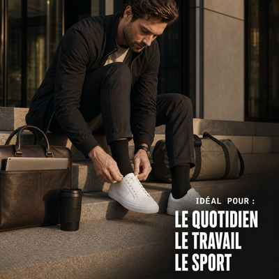 Chaussette Solvea en fibre de bambou premium
